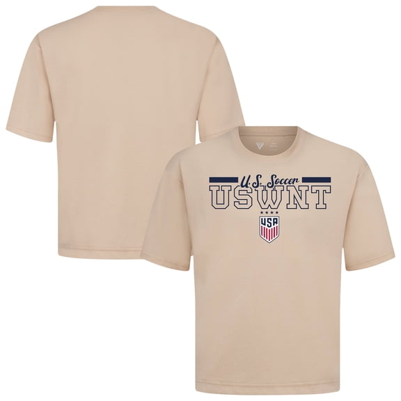 Men's Levelwear Khaki USWNT Vanguard Luxe Signature T-Shirt