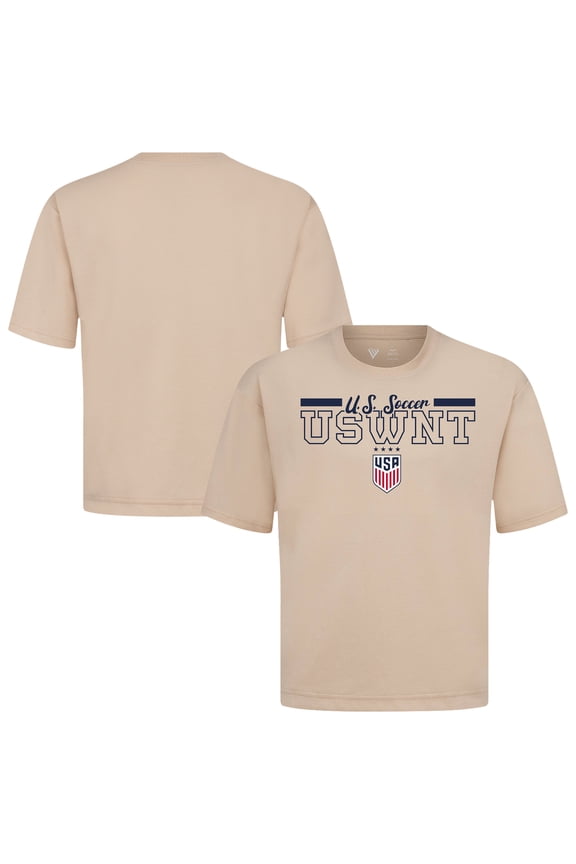 Men's Levelwear Khaki USWNT Vanguard Luxe Signature T-Shirt