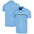 thumbnail image 1 of Men's Levelwear Light Blue Chicago Cubs Sector Batter Up Raglan Polo, 1 of 3