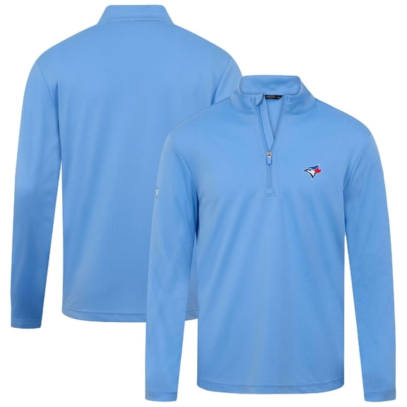 Men's Levelwear Light Blue Toronto Blue Jays Heron Insignia 2.0 Quarter-Zip Jacket