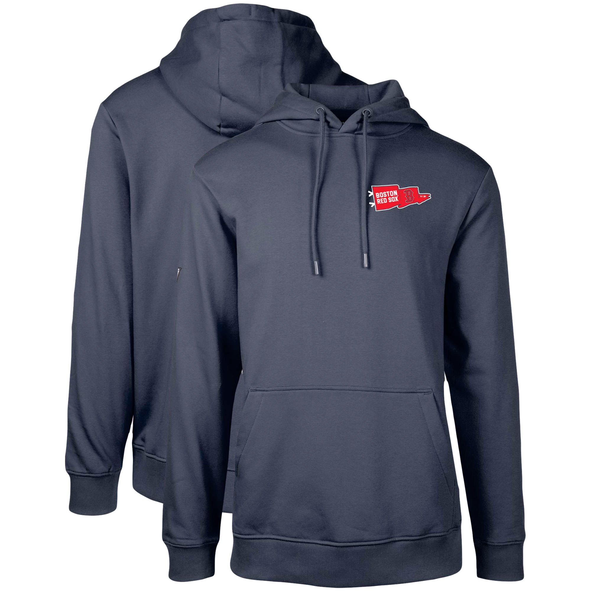 Navy Rafter Men's Levelwear Navy Boston Red Sox Podium Rafters Pullover Hoodie ...
