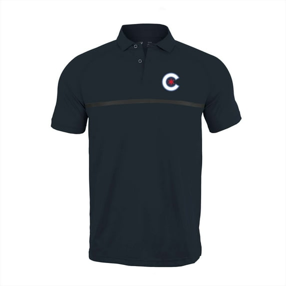 Men's Levelwear Navy Chicago Cubs City Connect Sector Insignia Core Polo