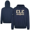 thumbnail image 1 of Men's Levelwear  Navy Cleveland Guardians City Connect Contact Back Splash Pullover Hoodie, 1 of 3