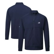 Men's Levelwear Navy Colorado Avalanche Form Insignia Core Full-Zip Jacket