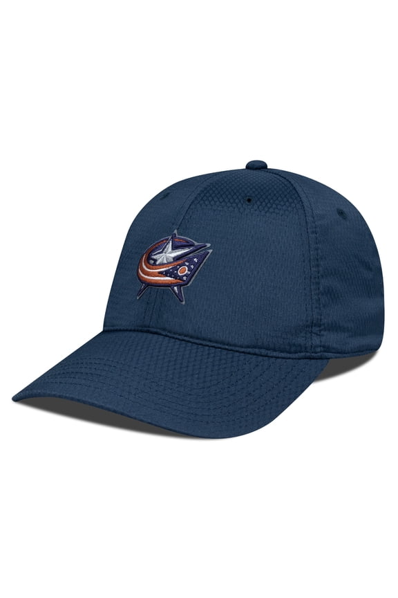 Men's Levelwear Navy Columbus Blue Jackets Matrix Adjustable Hat
