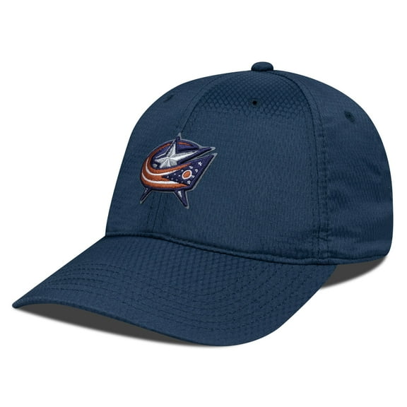 Men's Levelwear Navy Columbus Blue Jackets Matrix Adjustable Hat