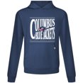 thumbnail image 1 of Men's Levelwear  Navy Columbus Blue Jackets Relay Powerhouse Pullover Hoodie, 1 of 1
