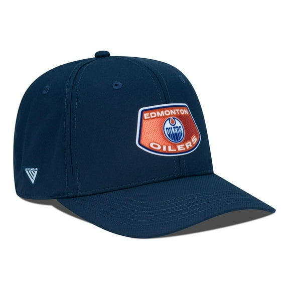 Men's Levelwear Navy Edmonton Oilers Rise Skylight Flex Hat