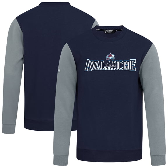 Men's Levelwear Navy/Gray Colorado Avalanche Ultimate Journey Sweatshirt