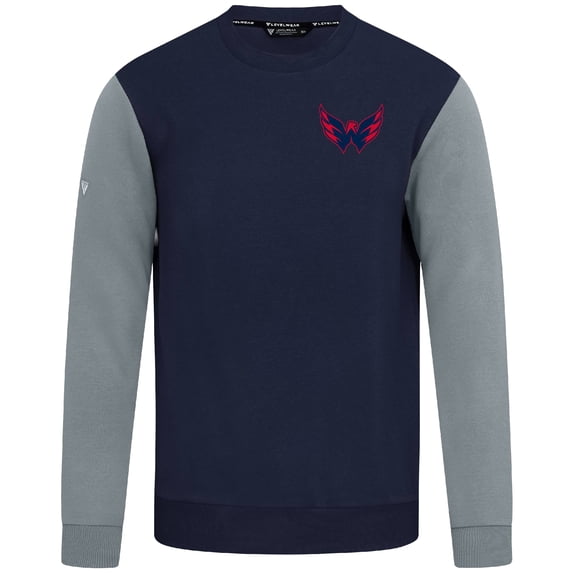 Men's Levelwear Navy/Gray Washington Capitals Ultimate Response Sweatshirt