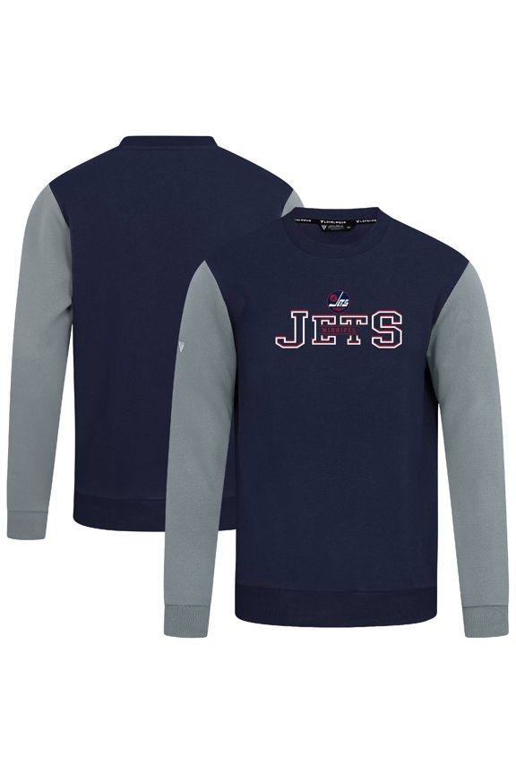 Men's Levelwear Navy/Gray Winnipeg Jets Ultimate Journey Sweatshirt