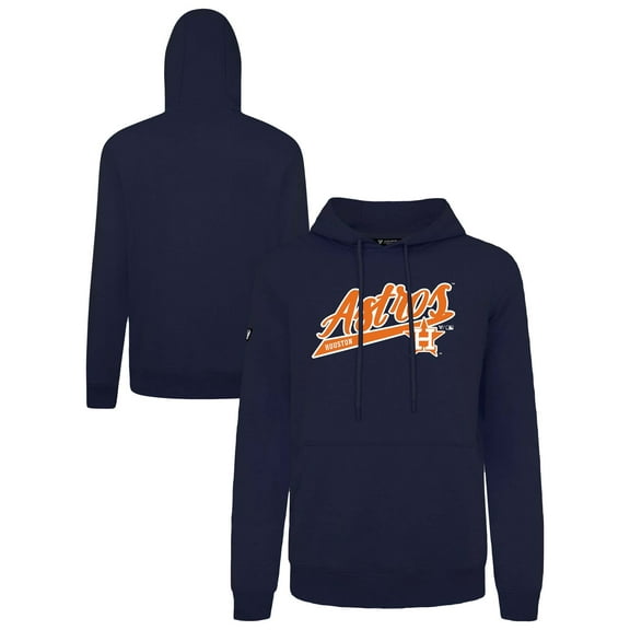 Men's-Levelwear Navy Houston Astros Podium Fleece Pullover Hoodie