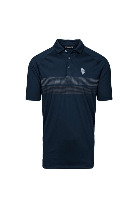 Men's Levelwear Navy Kansas City Royals City Connect Mason Insignia Core Polo