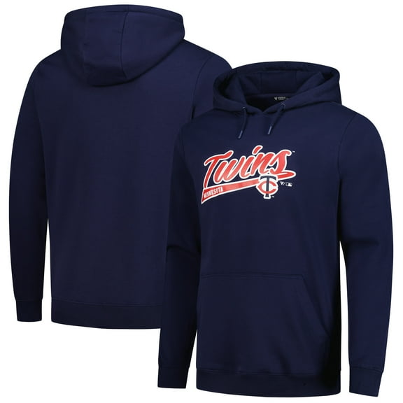 Men's-Levelwear Navy Minnesota Twins Podium Fleece Pullover Hoodie