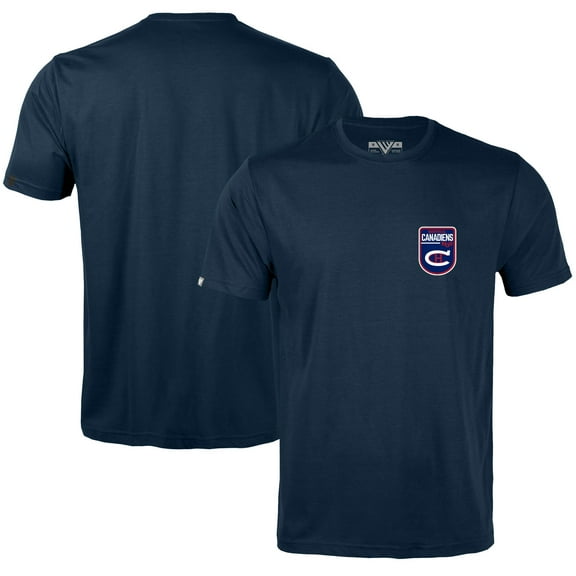 Men's Levelwear Navy Montreal Canadiens Retro Richmond T-Shirt
