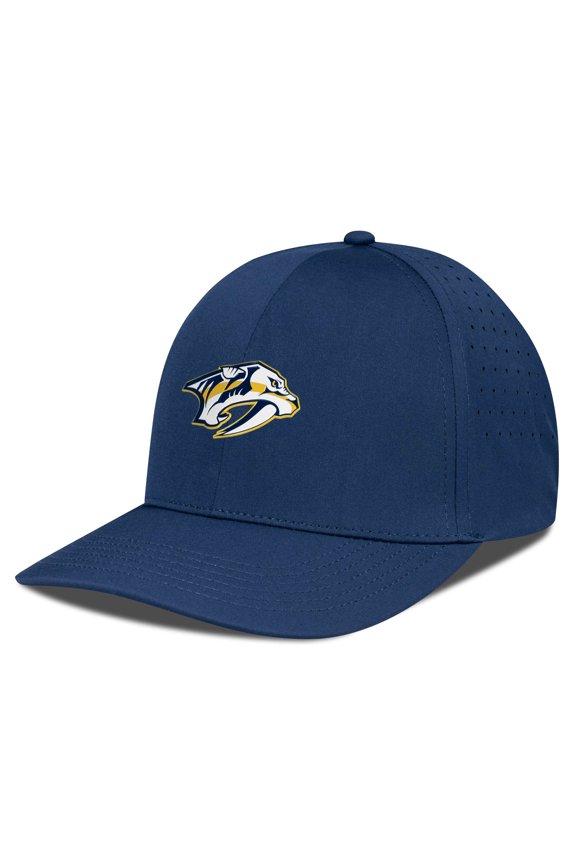 Men's Levelwear Navy Nashville Predators Zeta Flex Hat