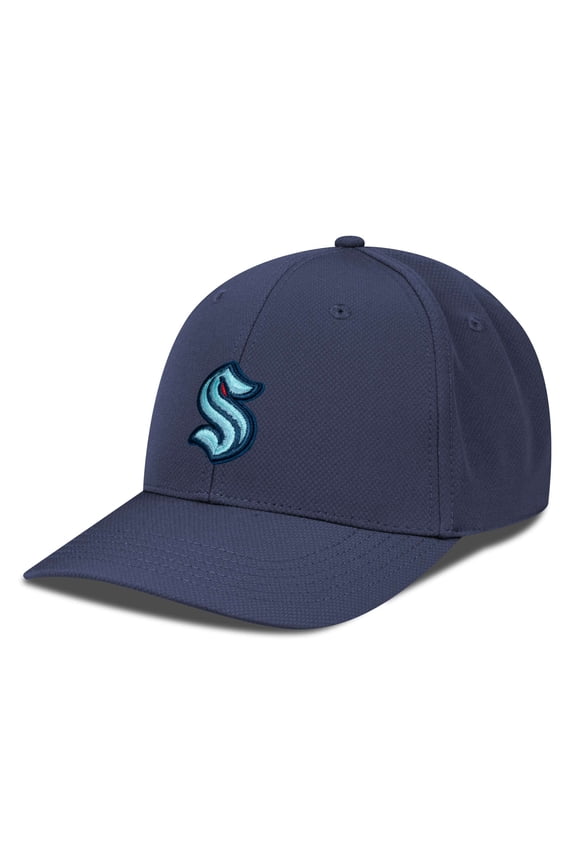 Men's Levelwear Navy Seattle Kraken Rise Flex Hat