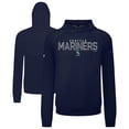 thumbnail image 1 of Men's Levelwear  Navy Seattle Mariners Mandate Carve Tri-Blend Hoodie, 1 of 3
