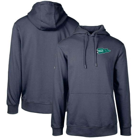 Men's Levelwear  Navy Seattle Mariners  Podium Rafters Pullover Hoodie