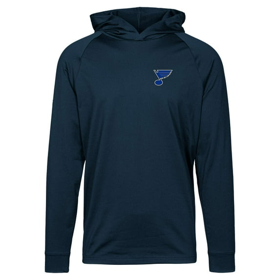 Men's Levelwear Navy St. Louis Blues Dimension Insignia Core Pullover Hoodie