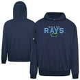 thumbnail image 1 of Men's Levelwear  Navy Tampa Bay Rays Contact Carve Hoodie, 1 of 3