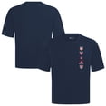 thumbnail image 1 of Men's Levelwear Navy USMNT Luxe Signature Knit Timeline T-Shirt, 1 of 3
