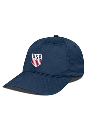 Men's Levelwear Navy USMNT Matrix Patch Adjustable Hat