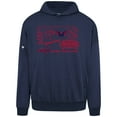 thumbnail image 1 of Men's Levelwear  Navy Washington Capitals Contact Campaign Pullover Hoodie, 1 of 1