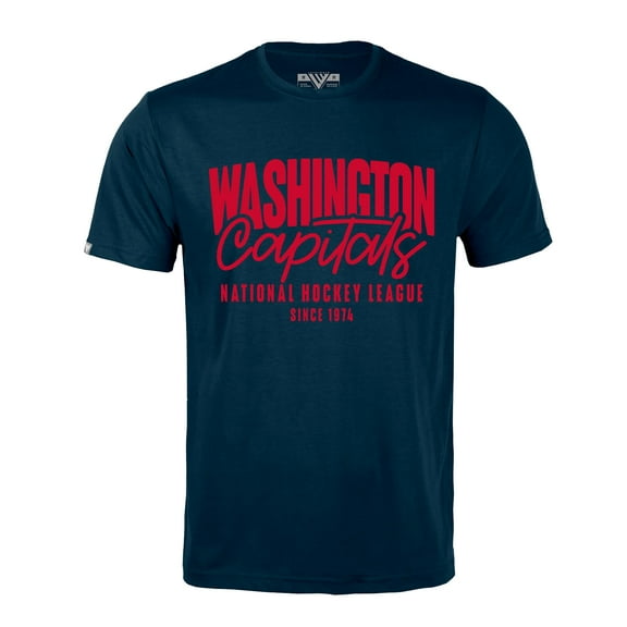 Men's Levelwear Navy Washington Capitals Richmond Response T-Shirt