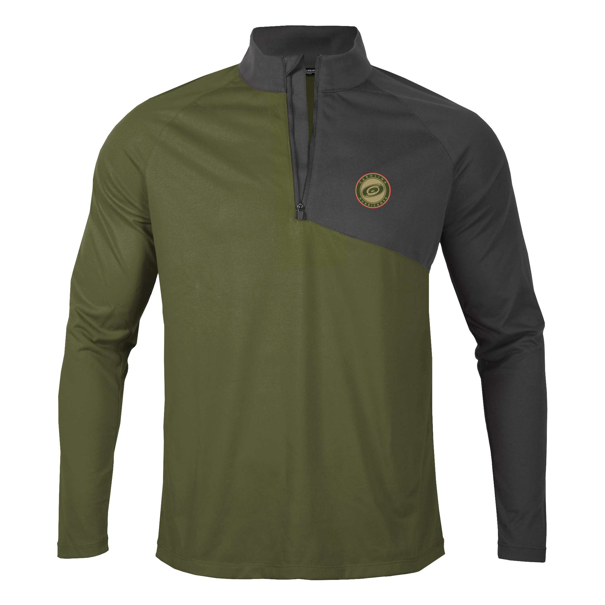 Men's Levelwear Olive/Charcoal Carolina Hurricanes Pinnacle Delta Badge