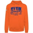 thumbnail image 1 of Men's Levelwear  Orange New York Islanders Podium Response Pullover Hoodie, 1 of 1