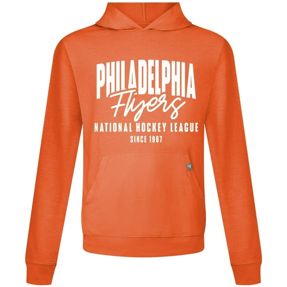 Men's Levelwear Orange Philadelphia Flyers Relay Response Pullover Hoodie