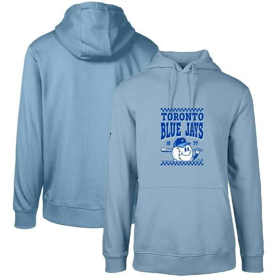 Men's Levelwear Powder Blue Toronto Blue Jays Podium Inaugural Pullover Hoodie