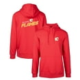 thumbnail image 1 of Men's Levelwear Red Calgary Flames Podium Insignia Core Pullover Hoodie, 1 of 3