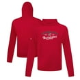thumbnail image 1 of Men's Levelwear Red Carolina Hurricanes Anthem Ice Wall Pullover Hoodie, 1 of 3