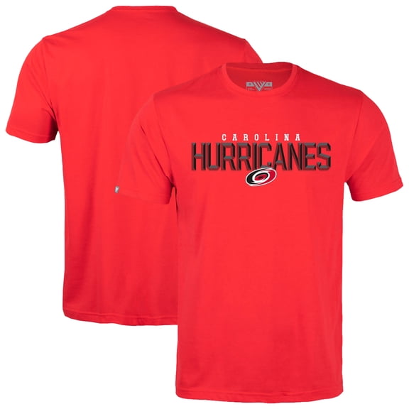 Men's Levelwear Red Carolina Hurricanes Richmond Carve T-Shirt