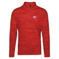 thumbnail image 1 of Men's Levelwear  Red Cincinnati Reds Gear Insignia 2.0 Quarter-Zip Pullover Top, 1 of 1