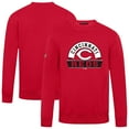 thumbnail image 1 of Men's Levelwear  Red Cincinnati Reds Zane Banner Arch Sweatshirt, 1 of 3