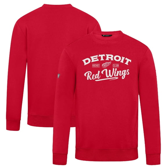 Men's Levelwear Red Detroit Red Wings Zane Ice Wall Pullover Sweatshirt