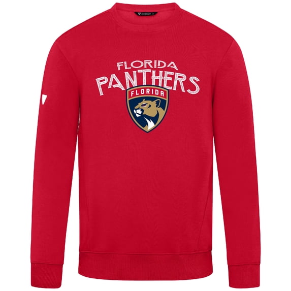 Men's Levelwear Red Florida Panthers Zane Mission Sweatshirt