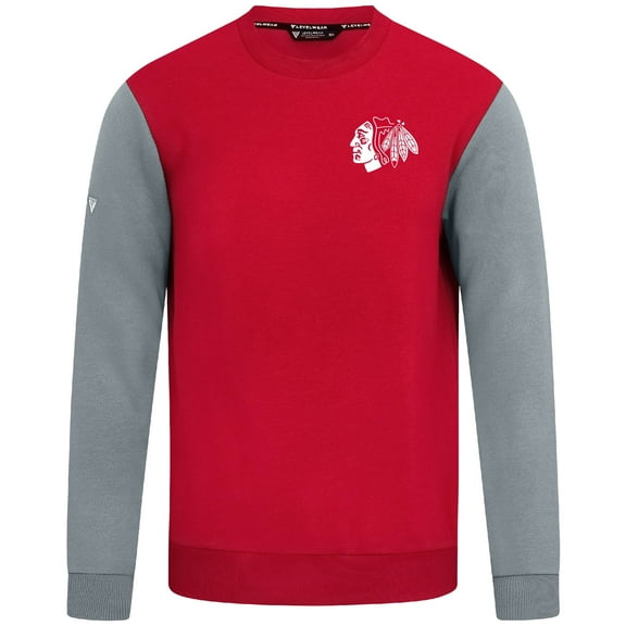 Men's Levelwear Red/Gray Chicago Blackhawks Ultimate Response Sweatshirt