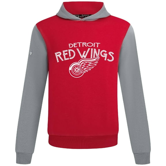 Men's Levelwear  Red/Gray Detroit Red Wings Ultimate Mission Pullover Hoodie