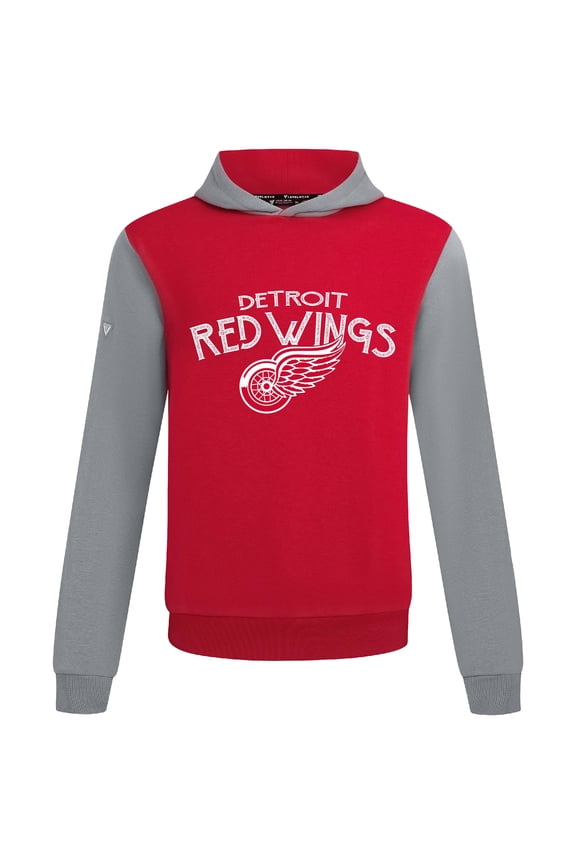 Men's Levelwear  Red/Gray Detroit Red Wings Ultimate Mission Pullover Hoodie