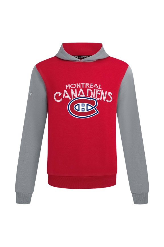 Men's Levelwear Red/Gray Montreal Canadiens Ultimate Mission Pullover Hoodie