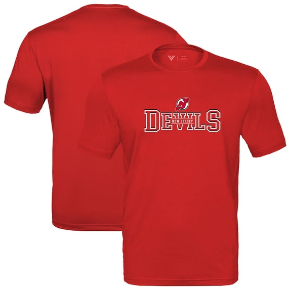 Men's Levelwear Red New Jersey Devils Anthem Journey Performance T-Shirt