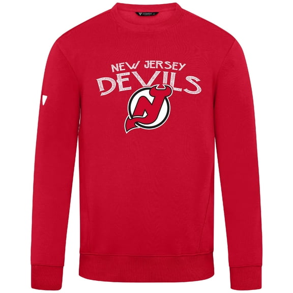 Men's Levelwear  Red New Jersey Devils  Zane Mission Sweatshirt