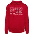 thumbnail image 1 of Men's Levelwear  Red New York Rangers Podium Campaign Pullover Hoodie, 1 of 1
