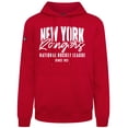 thumbnail image 1 of Men's Levelwear  Red New York Rangers Podium Response Pullover Hoodie, 1 of 1