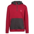 thumbnail image 1 of Men's Levelwear Red St. Louis Cardinals Chicane Insignia Quarter-Zip Hoodie, 1 of 1