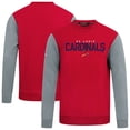 thumbnail image 1 of Men's Levelwear Red St. Louis Cardinals Throwback Ultimate Carve Sweatshirt, 1 of 3